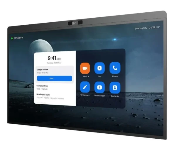 DTEN D7X all-in-one video system for Zoom and Teams meeting rooms